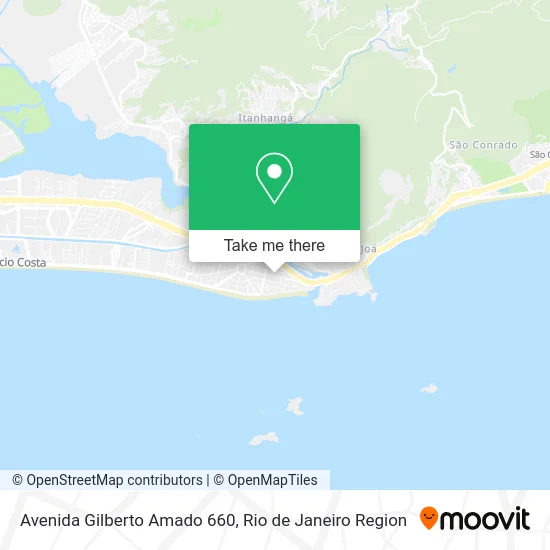 Avenida Gilberto Amado 660 map