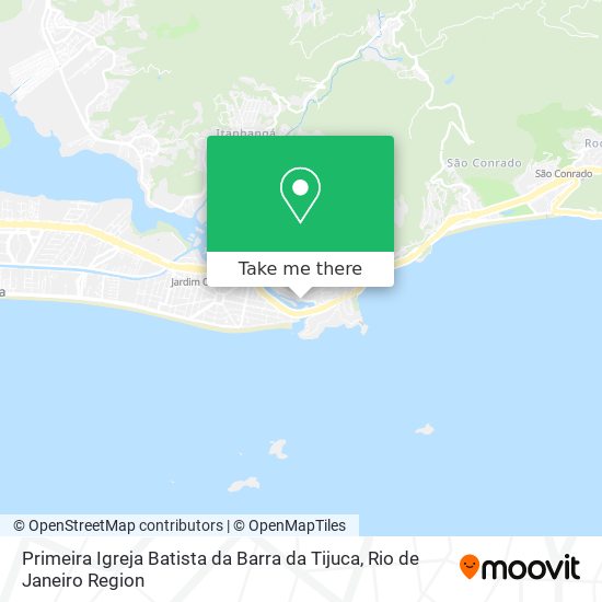 Primeira Igreja Batista da Barra da Tijuca map