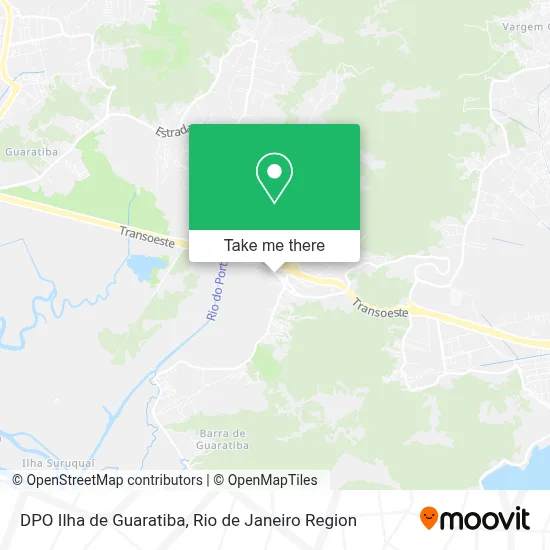 DPO Ilha de Guaratiba map