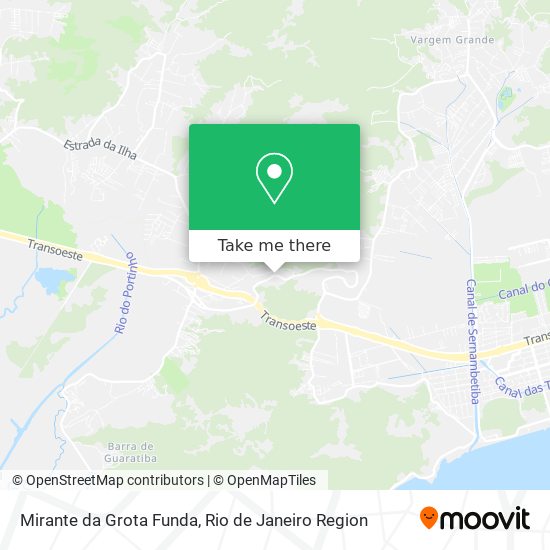 Mirante da Grota Funda map