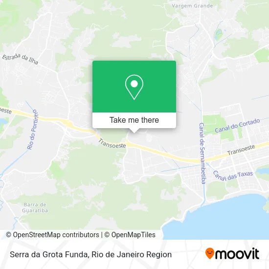 Serra da Grota Funda map