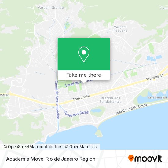 Mapa Academia Move
