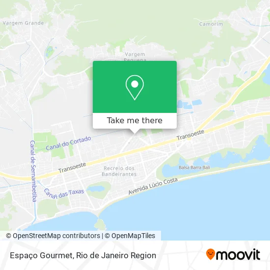 Espaço Gourmet map