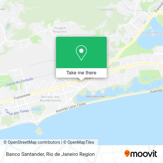 Banco Santander map
