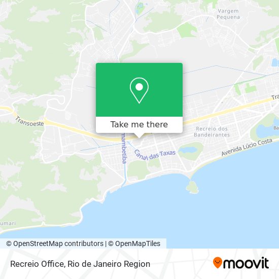 Recreio Office map