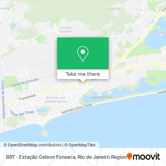 BRT - Estação Gelson Fonseca map