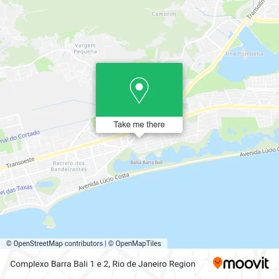 Complexo Barra Bali 1 e 2 map