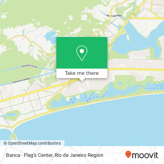 Banca - Flag's Center map