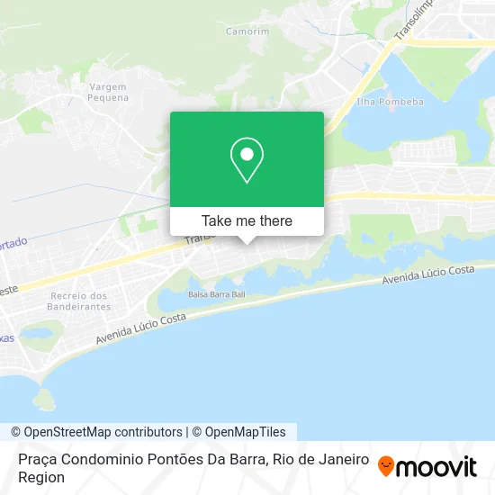 Praça Condominio Pontões Da Barra map