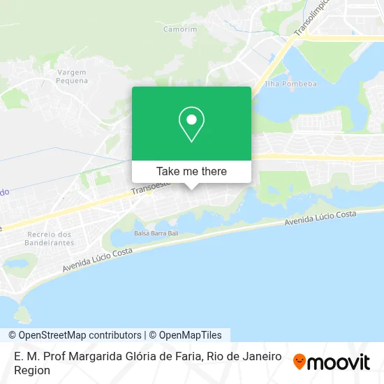 E. M. Prof Margarida Glória de Faria map