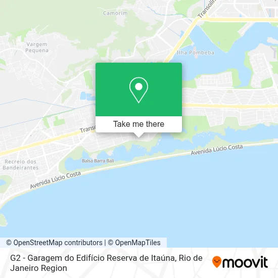 G2 - Garagem do Edifício Reserva de Itaúna map