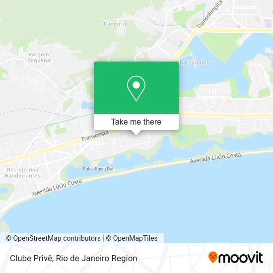 Clube Privê map