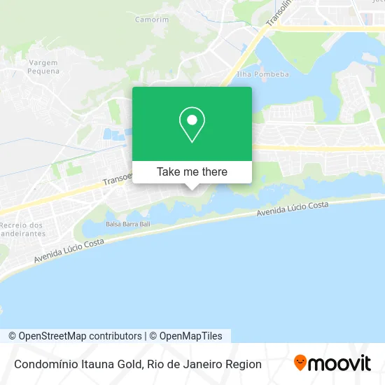 Condomínio Itauna Gold map