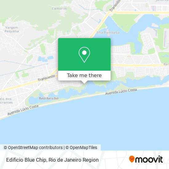 Edificio Blue Chip map