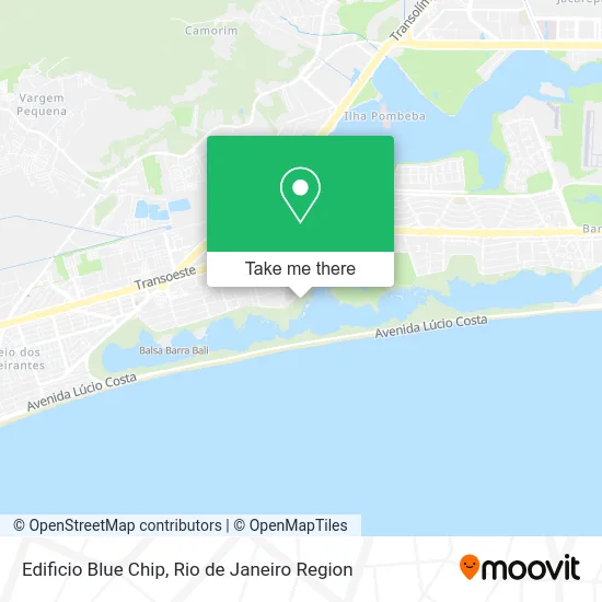 Edificio Blue Chip map