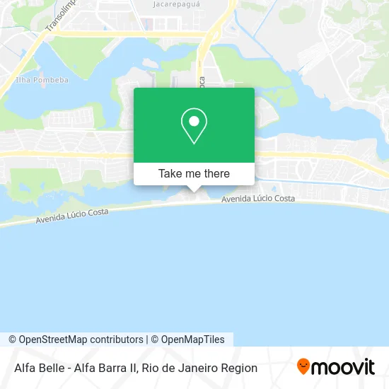 Alfa Belle - Alfa Barra II map