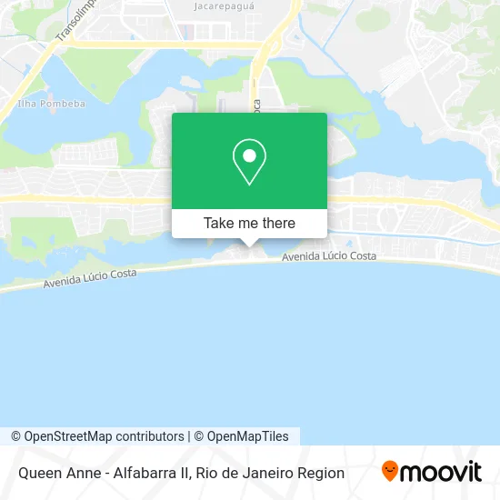 Queen Anne - Alfabarra II map