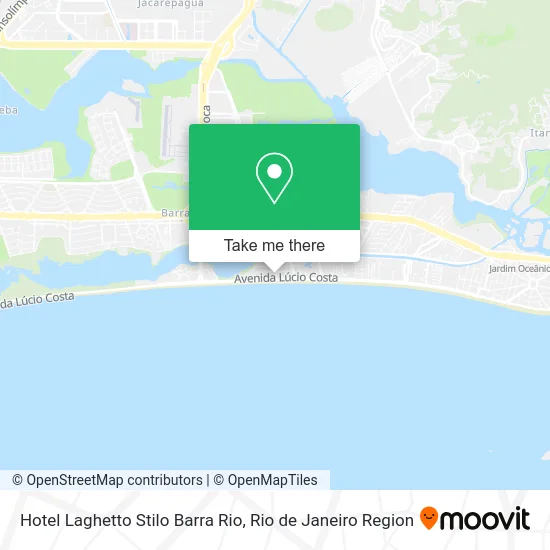 Hotel Laghetto Stilo Barra Rio map