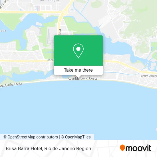 Brisa Barra Hotel map
