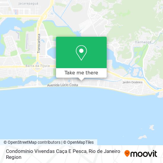 Condomínio Vivendas Caça E Pesca map