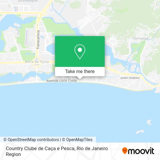 Country Clube de Caça e Pesca map