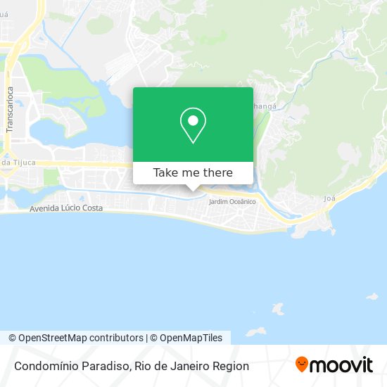 Condomínio Paradiso map