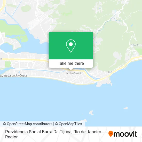 Previdencia Social Barra Da Tijuca map