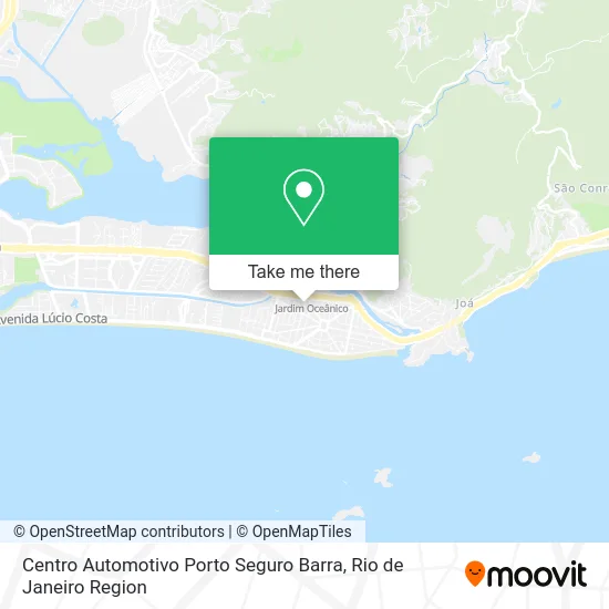 Centro Automotivo Porto Seguro Barra map