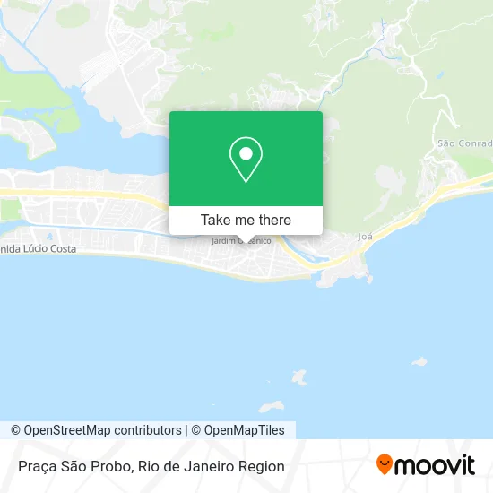 Praça São Probo map