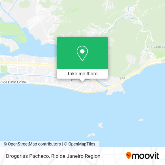 Drogarias Pacheco map