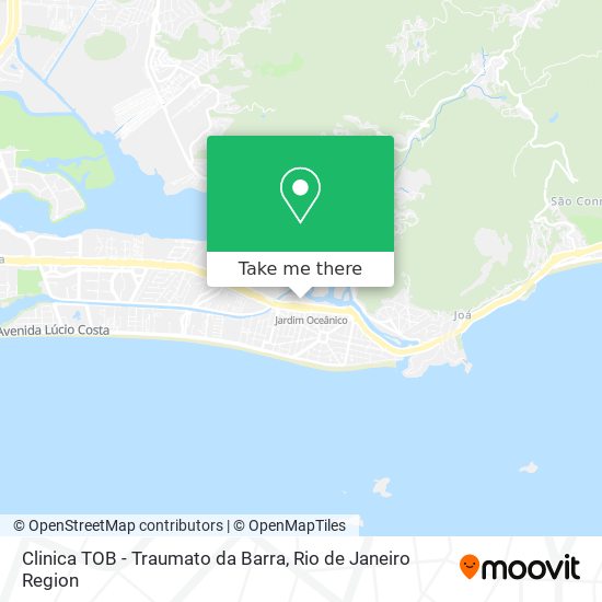 Clinica TOB - Traumato da Barra map