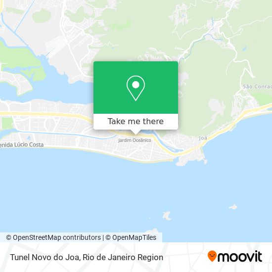 Tunel Novo do Joa map