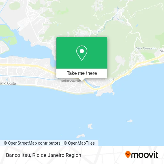 Banco Itau map