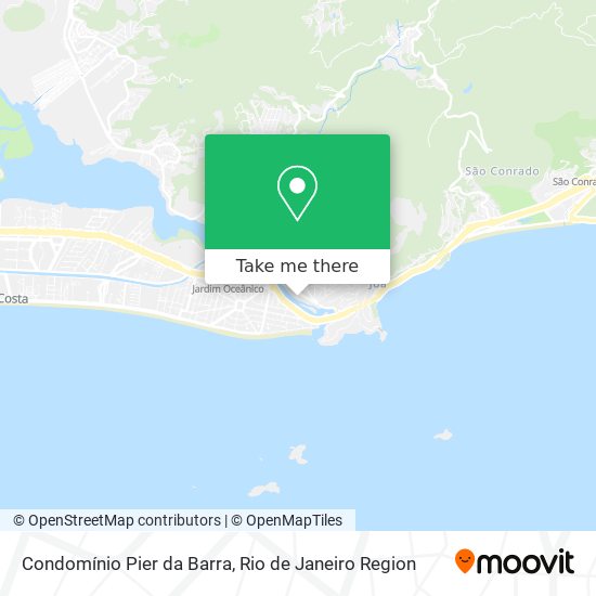 Mapa Condomínio Pier da Barra