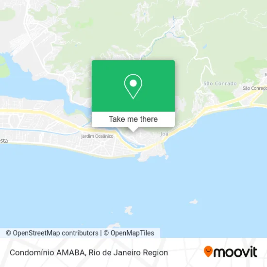 Condomínio AMABA map