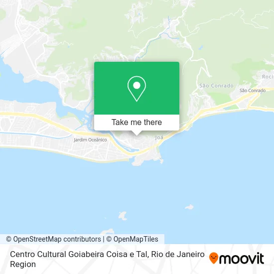 Centro Cultural Goiabeira Coisa e Tal map