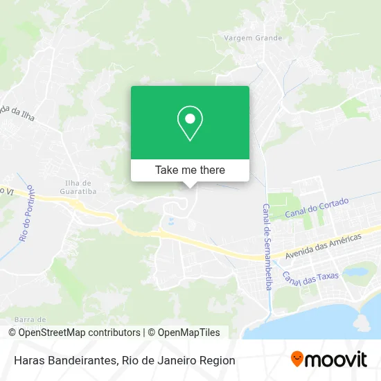 Haras Bandeirantes map