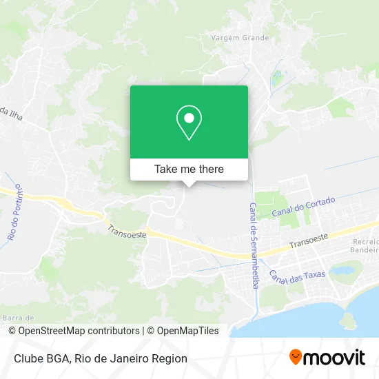Clube BGA map