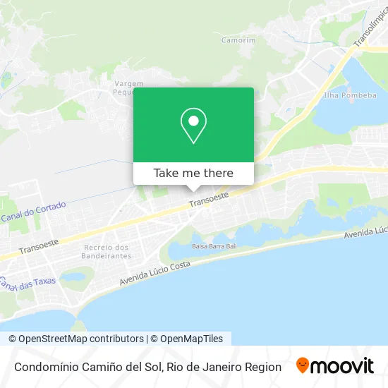 Condomínio Camiño del Sol map