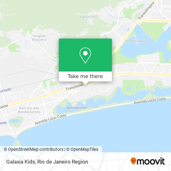 Galaxia Kids map