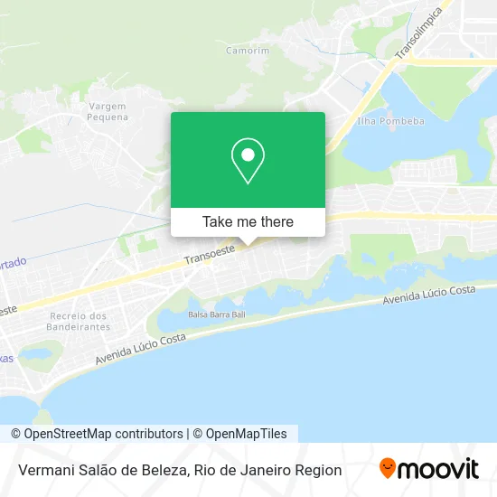 Vermani Salão de Beleza map