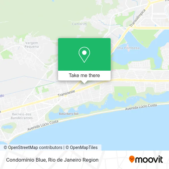 Condomínio Blue map