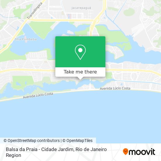 Balsa da Praia - Cidade Jardim map