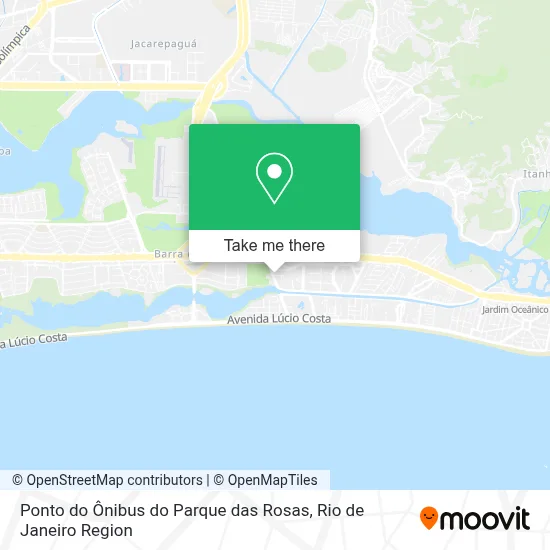 Ponto do Ônibus do Parque das Rosas map