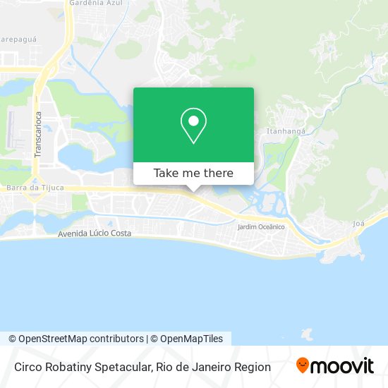 Circo Robatiny Spetacular map