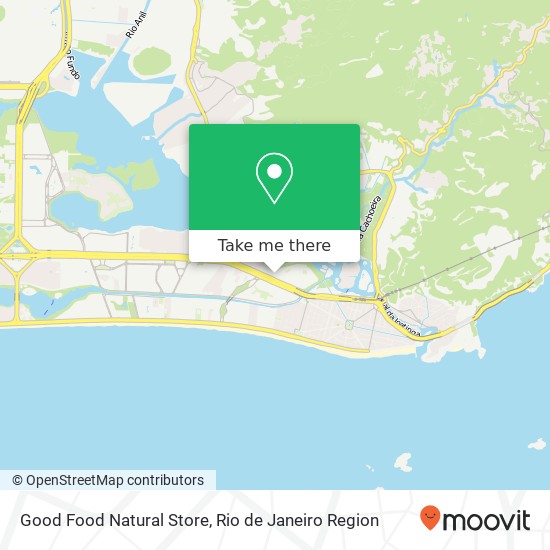 Mapa Good Food Natural Store