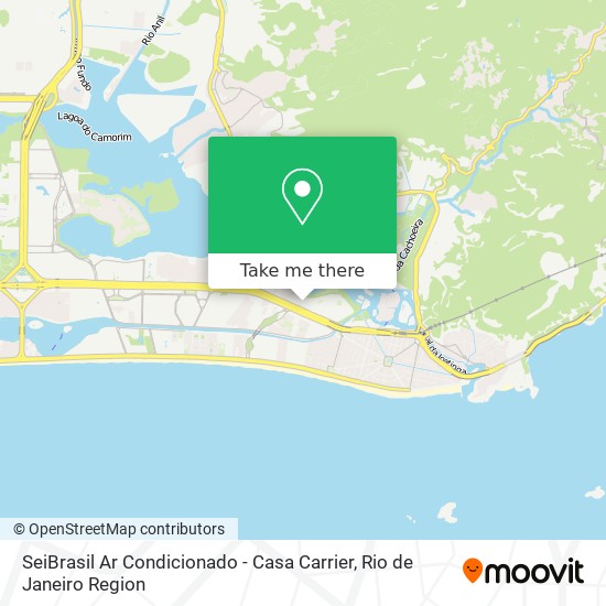 Mapa SeiBrasil Ar Condicionado - Casa Carrier