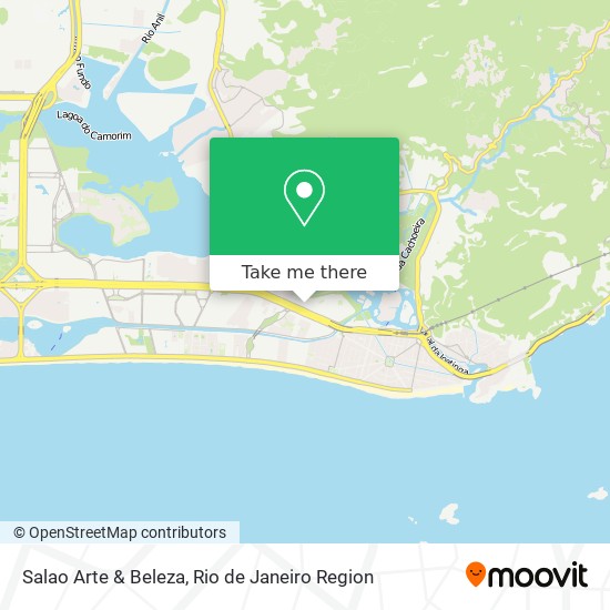 Salao Arte & Beleza map