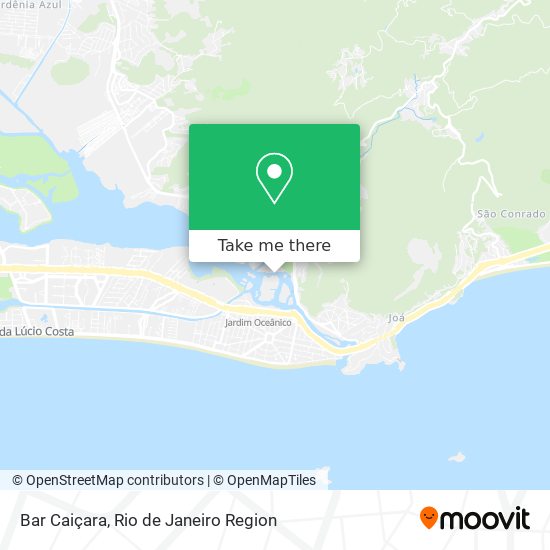 Bar Caiçara map