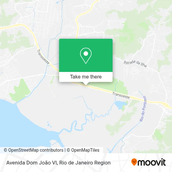 Avenida Dom João VI map